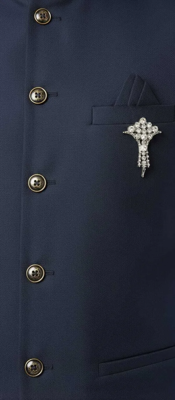 Dark_Blue_Cotton_Blend_Sleeveless_Solid_Men_Jacket