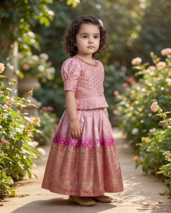 Pastel_Pink_Premium_Premium_Soft_Silk_&_Cotton_Lining_Girls_Lehenga_Set_For_Girls
