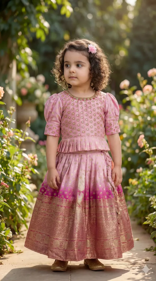 Pastel_Pink_Premium_Premium_Soft_Silk_&_Cotton_Lining_Girls_Lehenga_Set_For_Girls