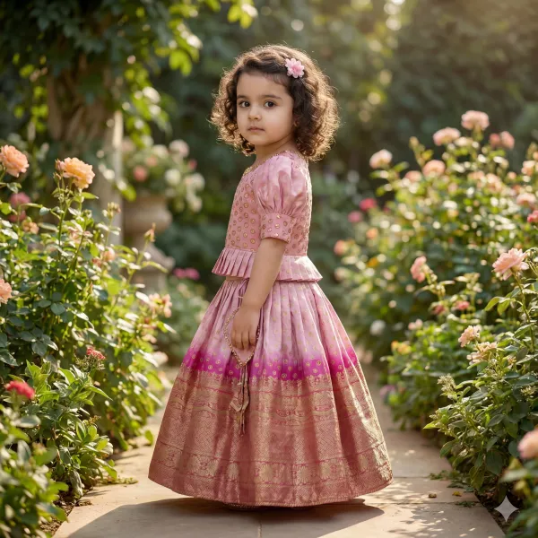 Pastel_Pink_Premium_Premium_Soft_Silk_&_Cotton_Lining_Girls_Lehenga_Set_For_Girls