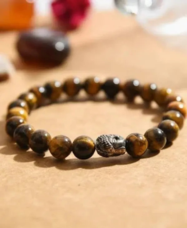 Tiger_Eye_+_Pyrite_Elasticated_Slip-On_Bracelet