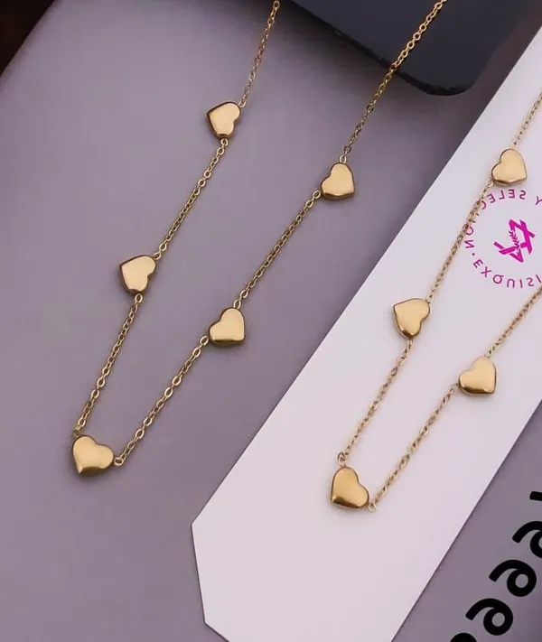 Golden_Traditional_Heart_Necklace_For_Men