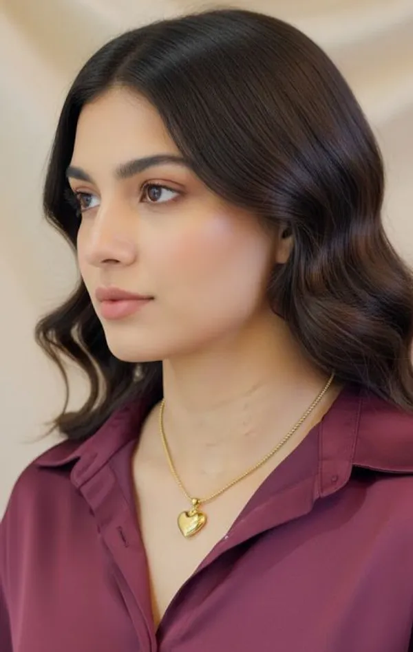 Golden_Premium_Qualtity_Brass_Heart_Pendant