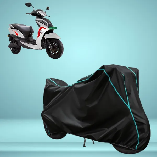 Stylish_Black_Water_Resistant_Dustproof_UV_&_Heat_Resistant_Multicolor_Piping_Bike_Scooter_Scooty_Cover_Compatible_with_Ampere_Reo