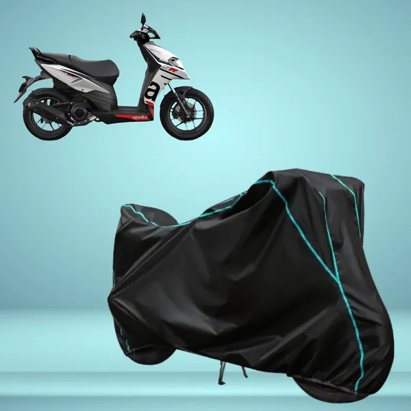 Stylish_Black_Water_Resistant_Dustproof_UV_&_Heat_Resistant_Multicolor_Piping_Bike_Scooter_Scooty_Cover_Compatible_with_Aprilia_SR_160