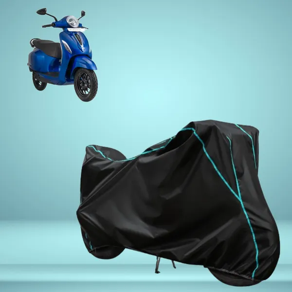 Stylish_Black_Water_Resistant_Dustproof_UV_&_Heat_Resistant_Multicolor_Piping_Bike_Scooter_Scooty_Cover_Compatible_with_Bajaj_Chetak
