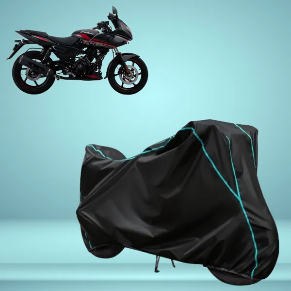 Stylish_Black_Water_Resistant_Dustproof_UV_&_Heat_Resistant_Multicolor_Piping_Bike_Scooter_Scooty_Cover_Compatible_with_Bajaj_Pulsar_220_F