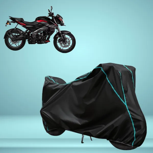 Bajaj_Pulsar_NS160_Stylish_Black_Water_Resistant_Dustproof_UV_&_Heat_Resistant_Multicolor_Piping_Bike_Scooter_Scooty_Cover_Compatible