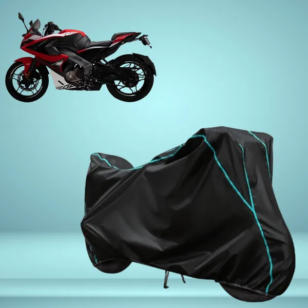 Stylish_Black_Water_Resistant_Dustproof_UV_&_Heat_Resistant_Multicolor_Piping_Bike_Scooter_Scooty_Cover_Compatible_with_Bajaj_Pulsar_RS_200