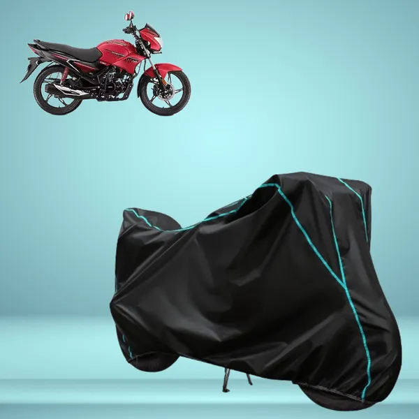 Stylish_Black_Water_Resistant_Dustproof_UV_&_Heat_Resistant_Multicolor_Piping_Bike_Scooter_Scooty_Cover_Compatible_with_Hero_Glamour