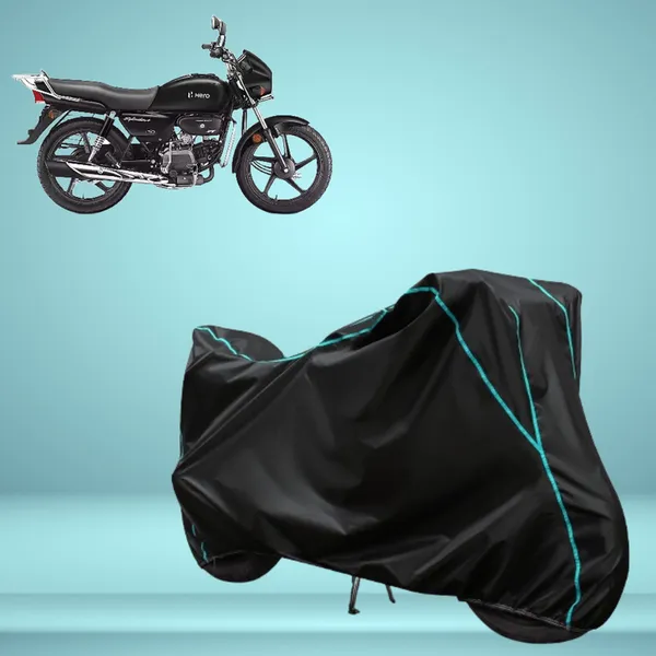 Hero_Splendor_Plus_Stylish_Black_Water_Resistant_Dustproof_UV_&_Heat_Resistant_Multicolor_Piping_Bike_Scooter_Scooty_Cover_Compatible
