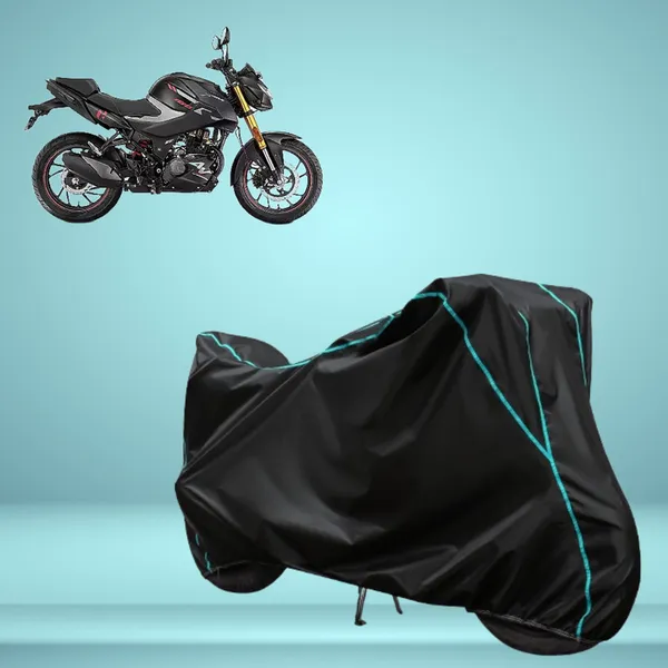 Stylish_Black_Water_Resistant_Dustproof_UV_&_Heat_Resistant_Multicolor_Piping_Bike_Scooter_Scooty_Cover_Compatible_with_Hero_Xtreme_160R_4V