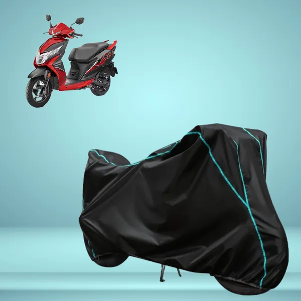 Stylish_Black_Water_Resistant_Dustproof_UV_&_Heat_Resistant_Multicolor_Piping_Bike_Scooter_Scooty_Cover_Compatible_with_Honda_Dio
