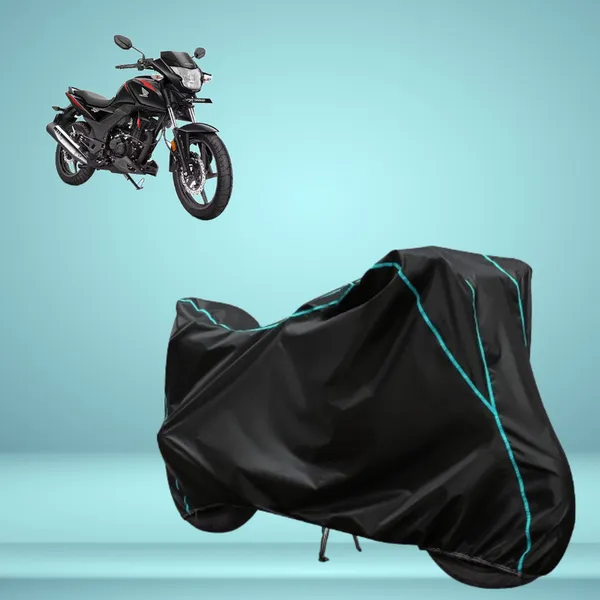 Stylish_Black_Water_Resistant_Dustproof_UV_&_Heat_Resistant_Multicolor_Piping_Bike_Scooter_Scooty_Cover_Compatible_with_Honda_SP160