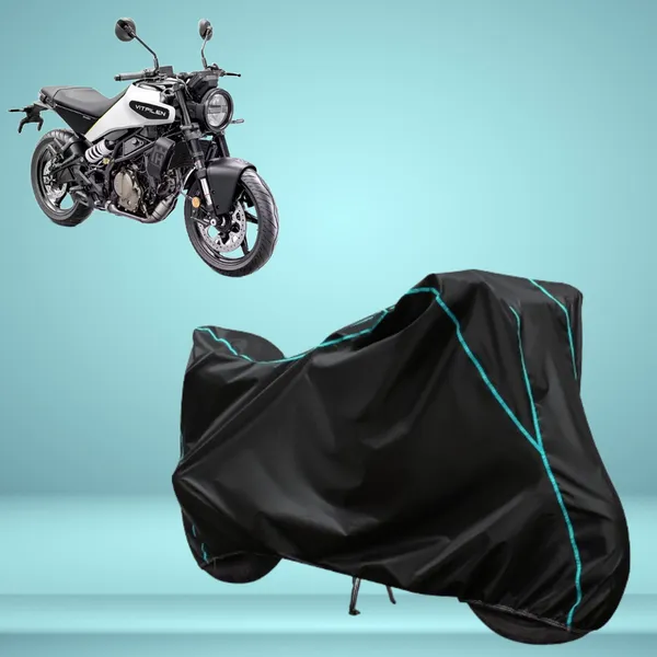 Stylish_Black_Water_Resistant_Dustproof_UV_&_Heat_Resistant_Multicolor_Piping_Bike_Scooter_Scooty_Cover_Compatible_with_Husqvarna_Vitpilen_250