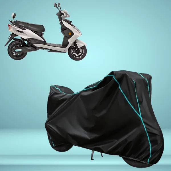 Stylish_Black_Water_Resistant_Dustproof_UV_&_Heat_Resistant_Multicolor_Piping_Bike_Scooter_Scooty_Cover_Compatible_with_iVOOMi_S1
