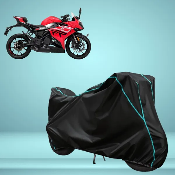 Stylish_Black_Water_Resistant_Dustproof_UV_&_Heat_Resistant_Multicolor_Piping_Bike_Scooter_Scooty_Cover_Compatible_with_Keeway_RR300