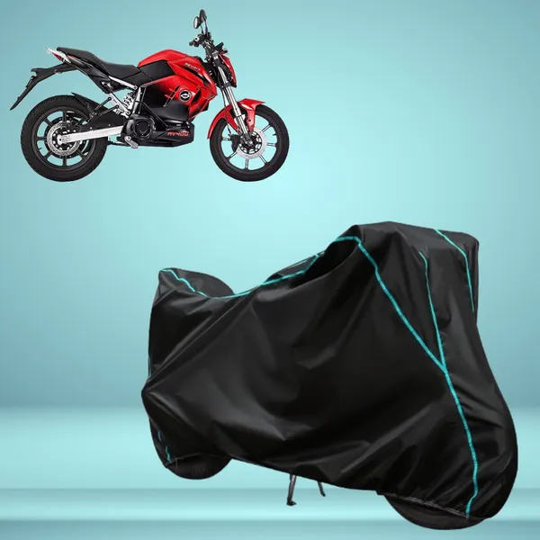 Stylish_Black_Water_Resistant_Dustproof_UV_&_Heat_Resistant_Multicolor_Piping_Bike_Scooter_Scooty_Cover_Compatible_with_Revolt_RV400