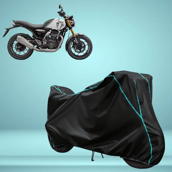Stylish_Black_Water_Resistant_Dustproof_UV_&_Heat_Resistant_Multicolor_Piping_Bike_Scooter_Scooty_Cover_Compatible_with_Triumph_Speed_400