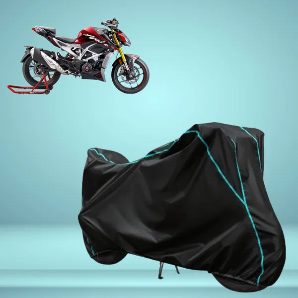Stylish_Black_Water_Resistant_Dustproof_UV_&_Heat_Resistant_Multicolor_Piping_Bike_Scooter_Scooty_Cover_Compatible_with_TVS_Apache_RTR_310