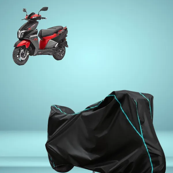 Stylish_Black_Water_Resistant_Dustproof_UV_&_Heat_Resistant_Multicolor_Piping_Bike_Scooter_Scooty_Cover_Compatible_with_TVS_Ntorq_125