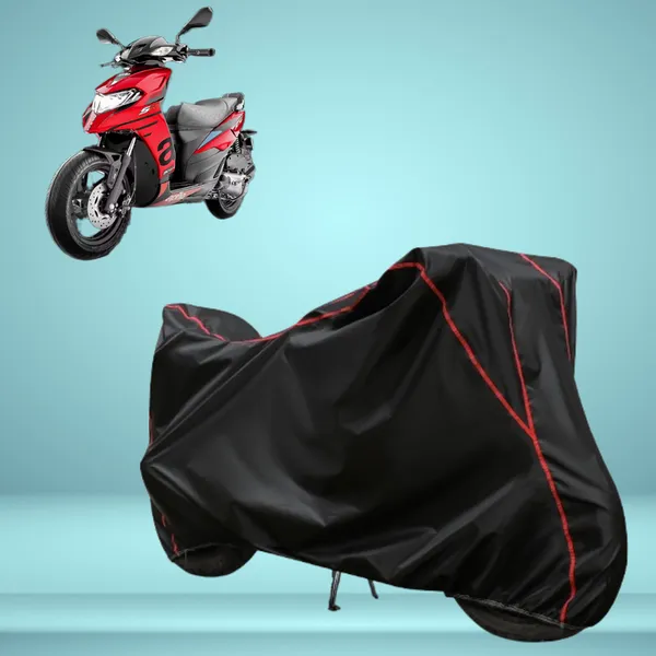 Stylish_Black_Water_Resistant_Dustproof_UV_&_Heat_Resistant_Multicolor_Piping_Bike_Scooter_Scooty_Cover_Compatible_with_Aprilia_SR_175