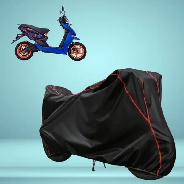 Stylish_Black_Water_Resistant_Dustproof_UV_&_Heat_Resistant_Multicolor_Piping_Bike_Scooter_Scooty_Cover_Compatible_with_Ather_450_Apex