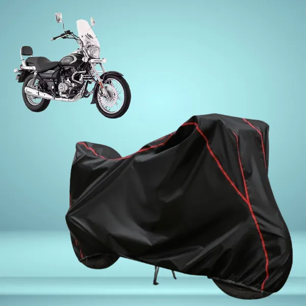 Stylish_Black_Water_Resistant_Dustproof_UV_&_Heat_Resistant_Multicolor_Piping_Bike_Scooter_Scooty_Cover_Compatible_with_Bajaj_Avenger_Cruise_220