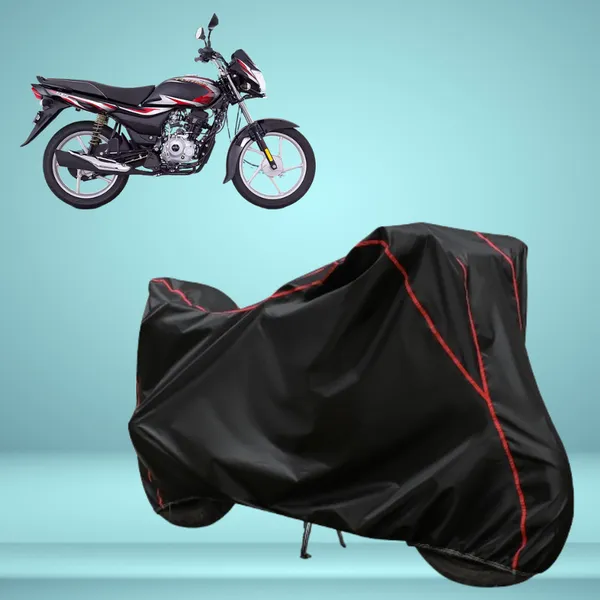 Stylish_Black_Water_Resistant_Dustproof_UV_&_Heat_Resistant_Multicolor_Piping_Bike_Scooter_Scooty_Cover_Compatible_with_Bajaj_Platina_100