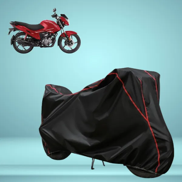 Stylish_Black_Water_Resistant_Dustproof_UV_&_Heat_Resistant_Multicolor_Piping_Bike_Scooter_Scooty_Cover_Compatible_with_Hero_Glamour_Xtec
