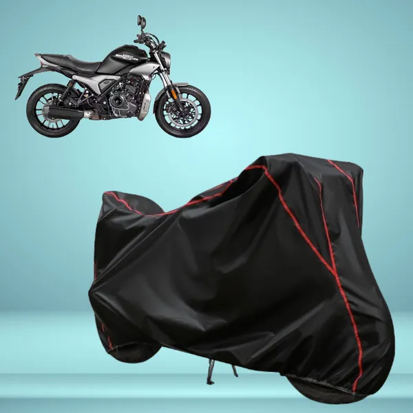 Stylish_Black_Water_Resistant_Dustproof_UV_&_Heat_Resistant_Multicolor_Piping_Bike_Scooter_Scooty_Cover_Compatible_with_Hero_Mavrick_440
