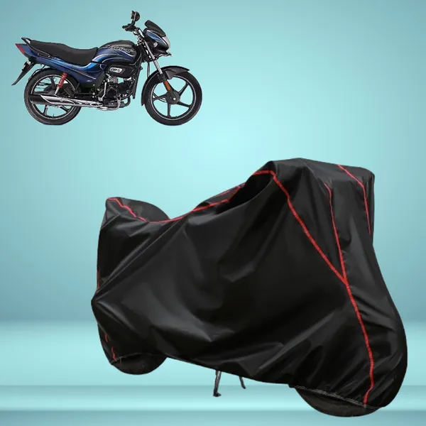 Stylish_Black_Water_Resistant_Dustproof_UV_&_Heat_Resistant_Multicolor_Piping_Bike_Scooter_Scooty_Cover_Compatible_with_Hero_Passion_Plus