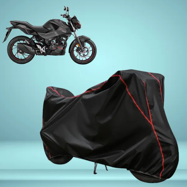 Stylish_Black_Water_Resistant_Dustproof_UV_&_Heat_Resistant_Multicolor_Piping_Bike_Scooter_Scooty_Cover_Compatible_with_Hero_Xtreme_160R