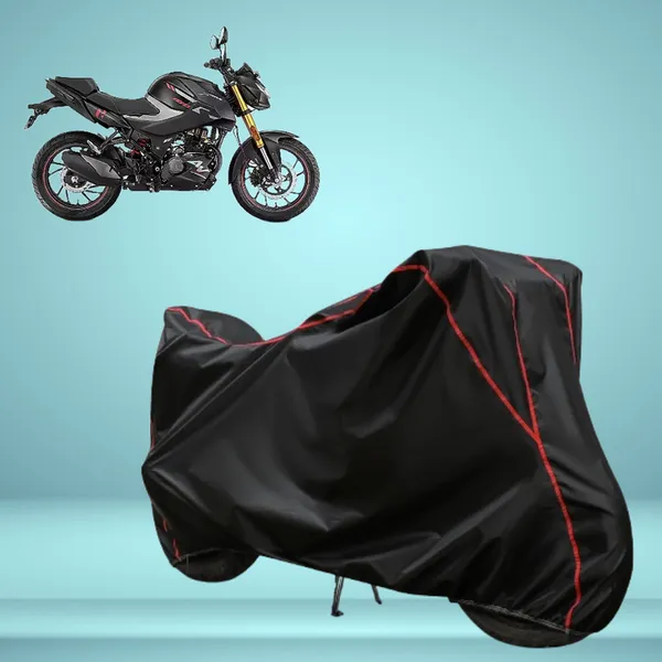 Stylish_Black_Water_Resistant_Dustproof_UV_&_Heat_Resistant_Multicolor_Piping_Bike_Scooter_Scooty_Cover_Compatible_with_Hero_Xtreme_160R_4V