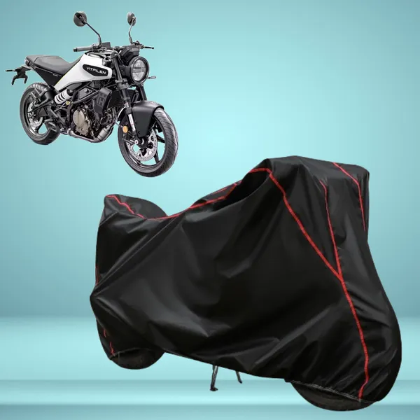 Stylish_Black_Water_Resistant_Dustproof_UV_&_Heat_Resistant_Multicolor_Piping_Bike_Scooter_Scooty_Cover_Compatible_with_Husqvarna_Vitpilen_250