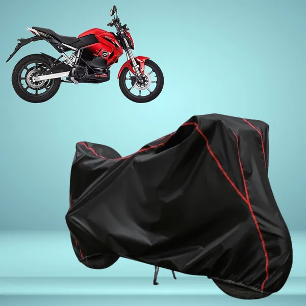 Stylish_Black_Water_Resistant_Dustproof_UV_&_Heat_Resistant_Multicolor_Piping_Bike_Scooter_Scooty_Cover_Compatible_with_Revolt_RV400