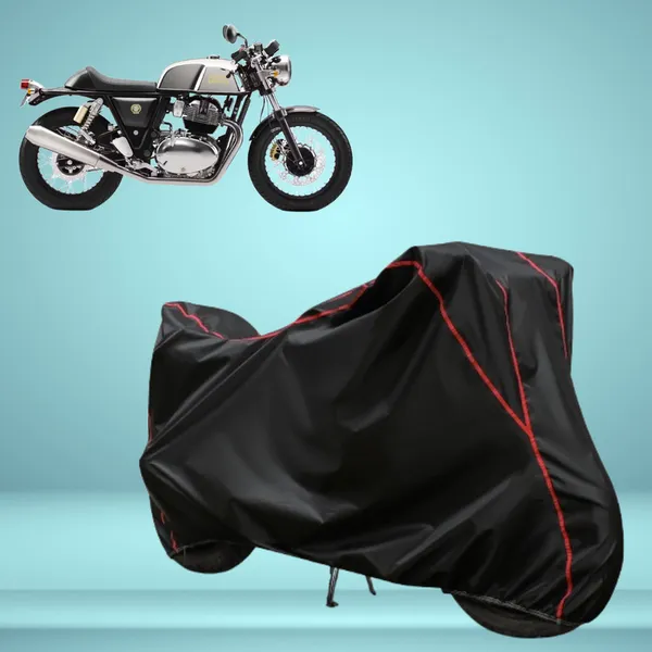 Stylish_Black_Water_Resistant_Dustproof_UV_&_Heat_Resistant_Multicolor_Piping_Bike_Scooter_Scooty_Cover_Compatible_with_Royal_Enfield_Continental_GT_650