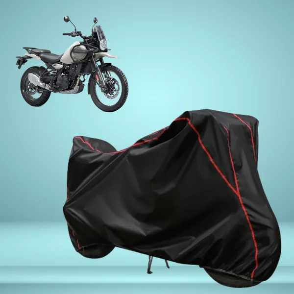 Stylish_Black_Water_Resistant_Dustproof_UV_&_Heat_Resistant_Multicolor_Piping_Bike_Scooter_Scooty_Cover_Compatible_with_Royal_Enfield_Himalayan_450
