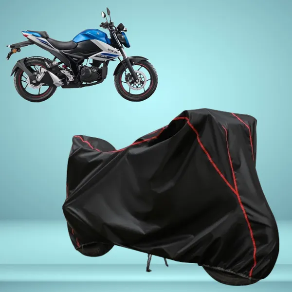 Stylish_Black_Water_Resistant_Dustproof_UV_&_Heat_Resistant_Multicolor_Piping_Bike_Scooter_Scooty_Cover_Compatible_with_Suzuki_Gixxer
