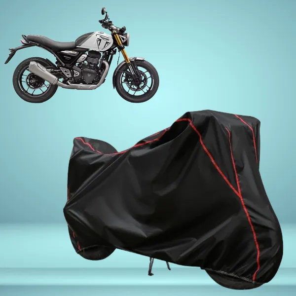 Stylish_Black_Water_Resistant_Dustproof_UV_&_Heat_Resistant_Multicolor_Piping_Bike_Scooter_Scooty_Cover_Compatible_with_Triumph_Speed_400