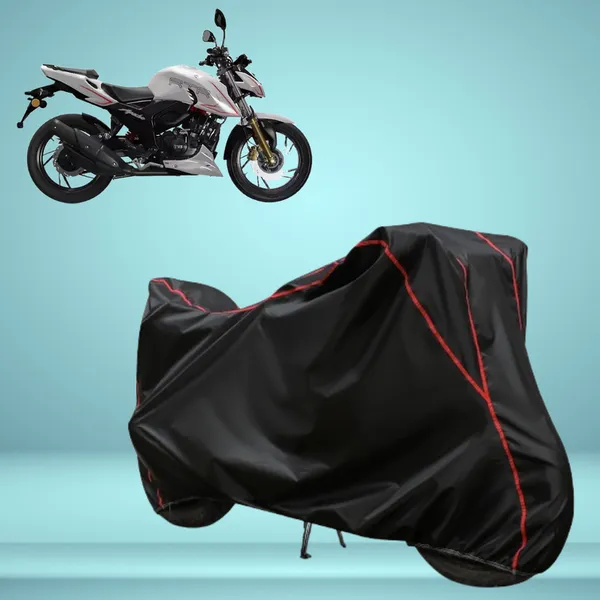 Stylish_Black_Water_Resistant_Dustproof_UV_&_Heat_Resistant_Multicolor_Piping_Bike_Scooter_Scooty_Cover_Compatible_with_TVS_Apache_RTR_200_4V