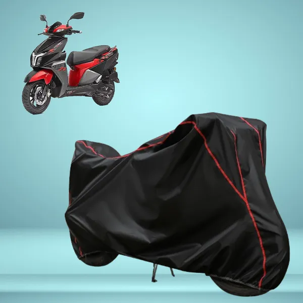 Stylish_Black_Water_Resistant_Dustproof_UV_&_Heat_Resistant_Multicolor_Piping_Bike_Scooter_Scooty_Cover_Compatible_with_TVS_Ntorq_125
