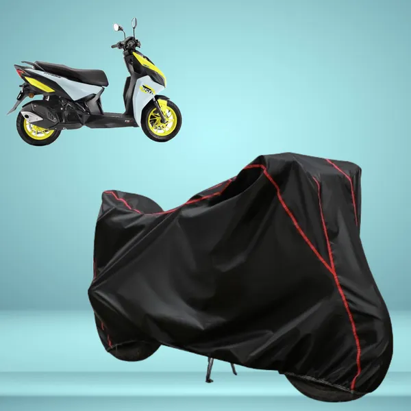 Stylish_Black_Water_Resistant_Dustproof_UV_&_Heat_Resistant_Multicolor_Piping_Bike_Scooter_Scooty_Cover_Compatible_with_TVS_Ntorq_150