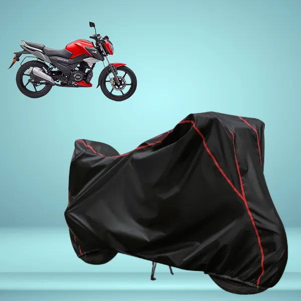 Stylish_Black_Water_Resistant_Dustproof_UV_&_Heat_Resistant_Multicolor_Piping_Bike_Scooter_Scooty_Cover_Compatible_with_TVS_Raider_125