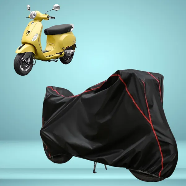 Stylish_Black_Water_Resistant_Dustproof_UV_&_Heat_Resistant_Multicolor_Piping_Bike_Scooter_Scooty_Cover_Compatible_with_Vespa_ZX_125