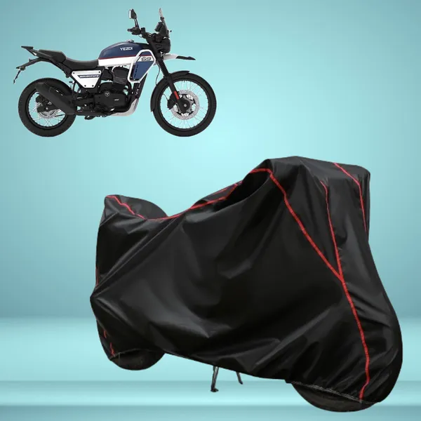 Stylish_Black_Water_Resistant_Dustproof_UV_&_Heat_Resistant_Multicolor_Piping_Bike_Scooter_Scooty_Cover_Compatible_with_Yezdi_Adventure_2024