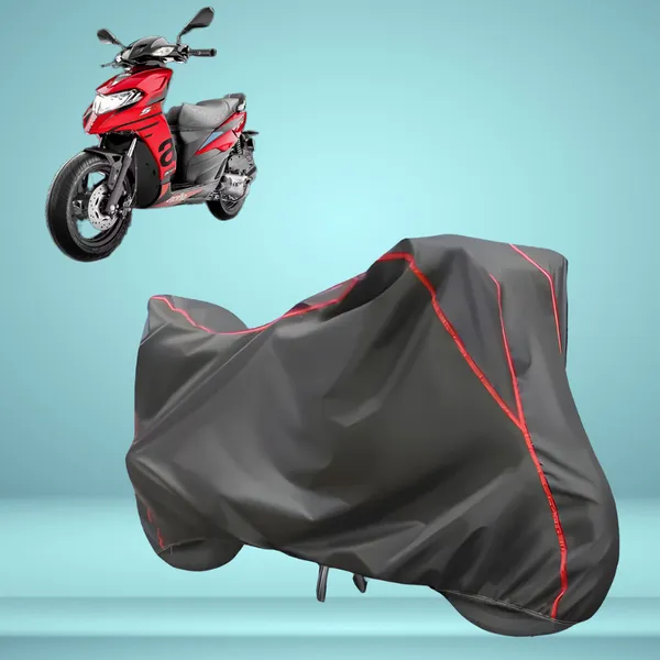 Stylish_Grey_Water_Resistant_Dustproof_UV_&_Heat_Resistant_Multicolor_Piping_Bike_Scooter_Scooty_Cover_Compatible_with_Aprilia_SR_175