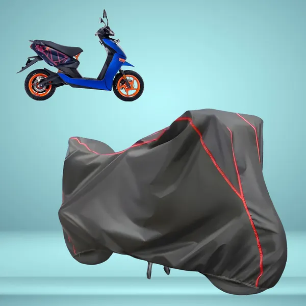 Stylish_Grey_Water_Resistant_Dustproof_UV_&_Heat_Resistant_Multicolor_Piping_Bike_Scooter_Scooty_Cover_Compatible_with_Ather_450_Apex