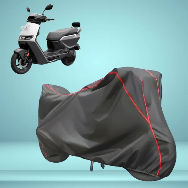 Stylish_Grey_Water_Resistant_Dustproof_UV_&_Heat_Resistant_Multicolor_Piping_Bike_Scooter_Scooty_Cover_Compatible_with_Ather_Rizta