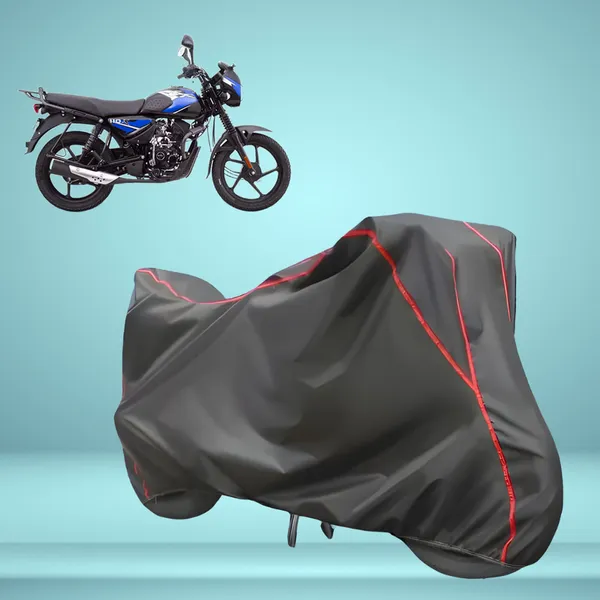 Stylish_Grey_Water_Resistant_Dustproof_UV_&_Heat_Resistant_Multicolor_Piping_Bike_Scooter_Scooty_Cover_Compatible_with_Bajaj_CT_110